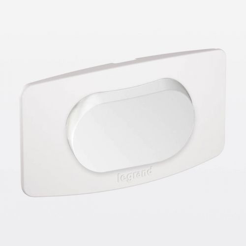 Conjunto Interruptor Simples 10A p/ Emb. M�vel c/ Placa Branco Nereya Legrand