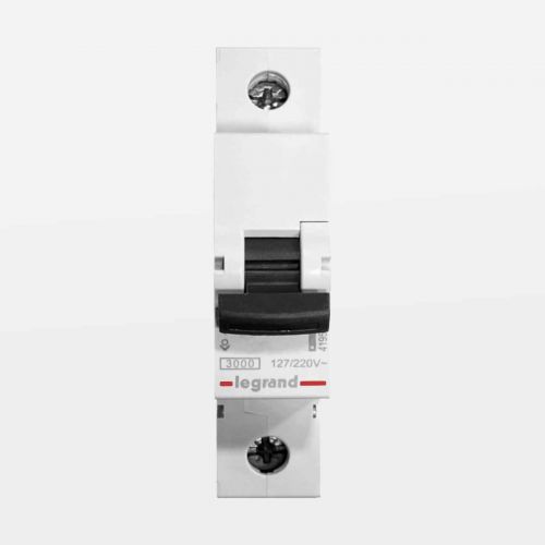 Disjuntor Unipolar Monof�sico 25A Curva C 3000A Legrand RX3 439539