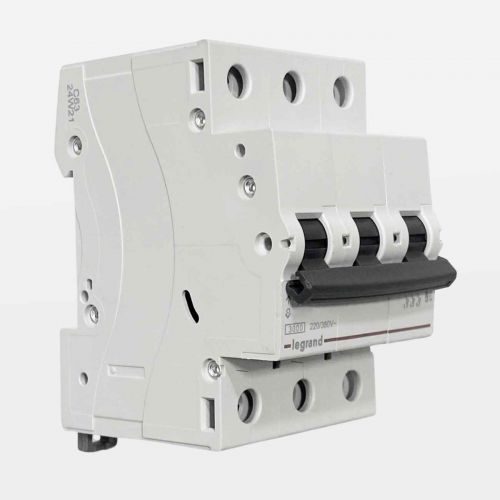 Disjuntor Tripolar Trif�sico 40A Curva C 3000A RX3 Pial Legrand 419321