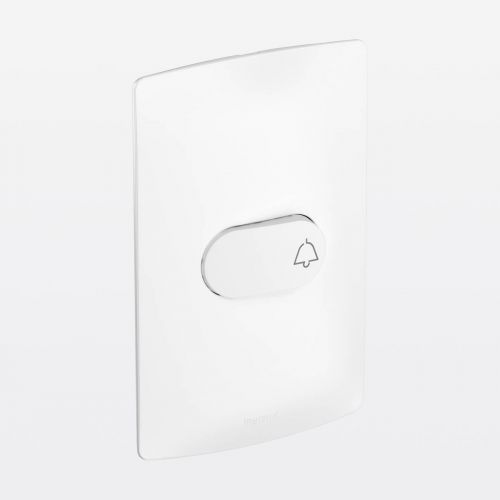 Conjunto 4x2 c/ 1 Interruptor Pulsador Campainha 2A Legrand Nereya