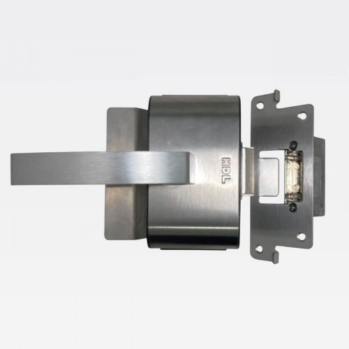 Fechadura El�trica Porta Vidro PV90 1R-L HDL c/ 3 Controles + Receptor 433MHz + Fonte 12V HDL