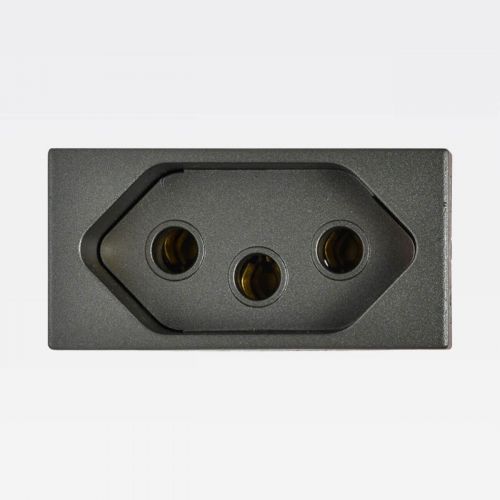 Conjunto 4x2 c/ Tomada 10A + Tomada 20A Vermelha Linha Arteor Legrand