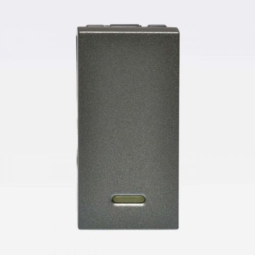 Conjunto 4x2 Interruptor Simples 10A c/ LED Linha Arteor Legrand