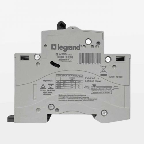 Disjuntor Tripolar Trif�sico 100A 10kA Curva C RX2 Legrand RXD00C03
