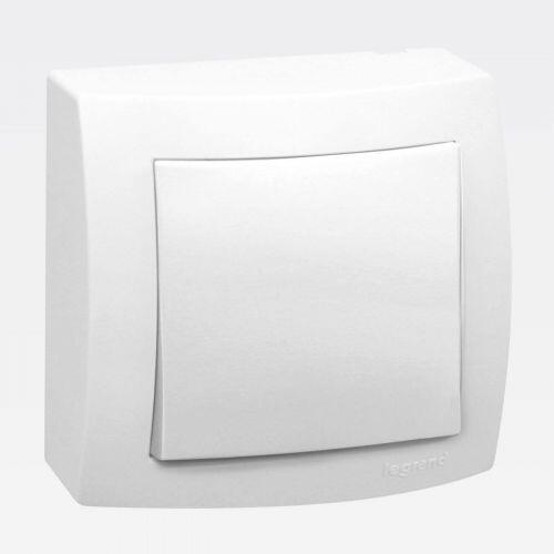 Interruptor Simples 10A 250V Branco Sistema X Legrand 675000