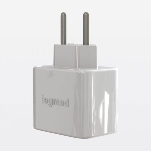 Protetor de Surto Elétrico DPS Tomada 2 Pinos 20A Bivolt Branco Legrand 030452