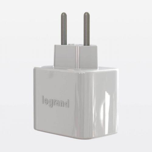 Protetor de Surto Elétrico DPS Tomada 2 Pinos 10A Bivolt Branco Legrand 030450