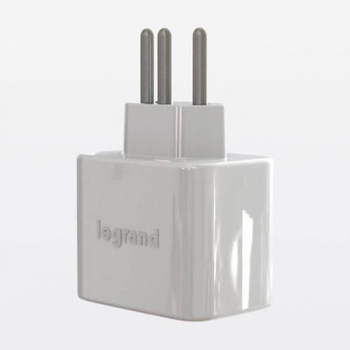 Protetor de Surto Elétrico DPS Tomada 2P+T 10A Bivolt Branco Legrand 030454