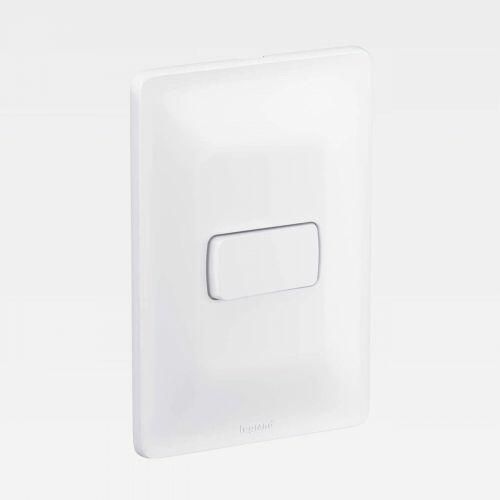 Conjunto Interruptor Simples 10A 4x2 Branco Zeffia Legrand 680100