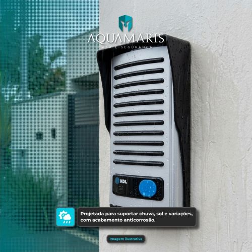 Interfone HDL F8 NTL Fechadura El�trica C90 STD Cilindro 40mm Para Port�o