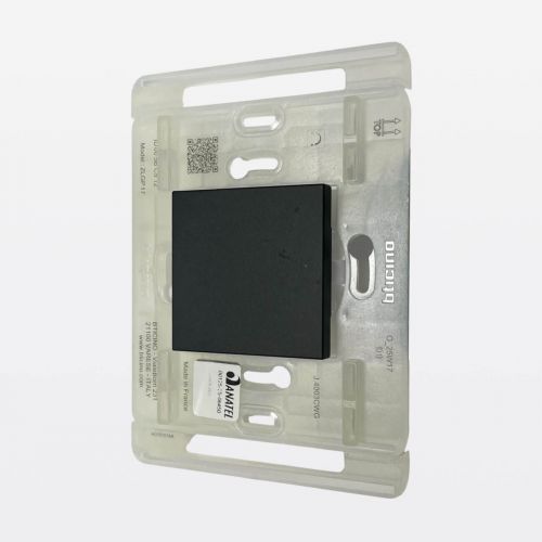Interruptor Comando Remoto de Luz Conectado Preto Matix Go Bticino Legrand JB4003CWG