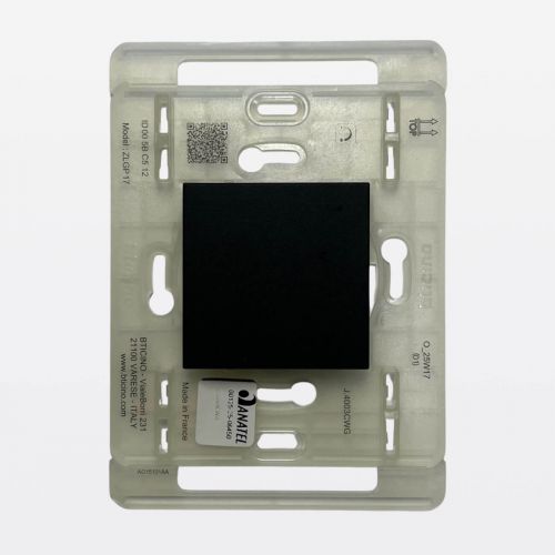 Interruptor Comando Remoto de Luz Conectado Preto Matix Go Bticino Legrand JB4003CWG