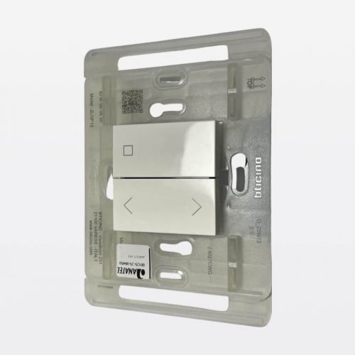 Interruptor Comando Remoto de Persianas Conectado Branco Matix Go Bticino Legrand JW4027CWG