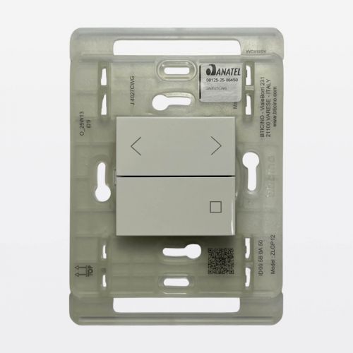 Interruptor Comando Remoto de Persianas Conectado Branco Matix Go Bticino Legrand JW4027CWG