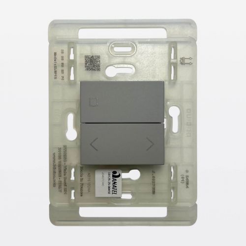 Interruptor Comando Remoto de Persianas Conectado Cinza Matix Go Bticino Legrand JG4027CWG