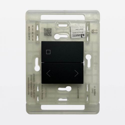 Interruptor Comando Remoto de Persianas Conectado Preto Matix Go Bticino Legrand JB4027CWG