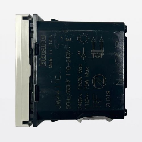Dimmer Digital Universal 150W Bivolt 1M Branco Matix Go Bticino Legrand JW4418