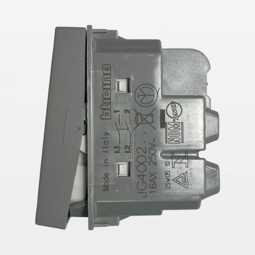 M�dulo Interruptor Bipolar 16A Cinza Matix Go Bticino Legrand JG4002