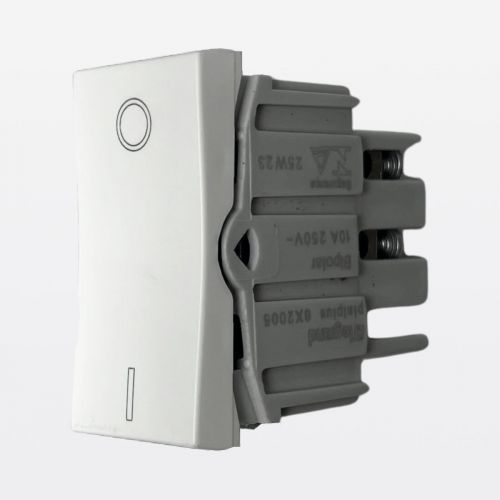 M�dulo Interruptor Bipolar Simples 10A Bivolt Branco Pialplus (Antiga) Legrand 612005