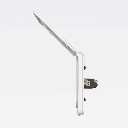 Conjunto Tomada Dupla 10A 2P+T com Tampa IP44 4x2 Branco Nereya Legrand