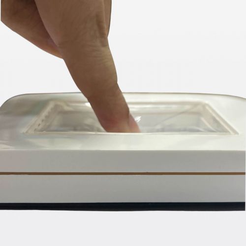 Placa Estanque IP55 3 M�dulos Branca Matix Go Bticino Legrand 28603W