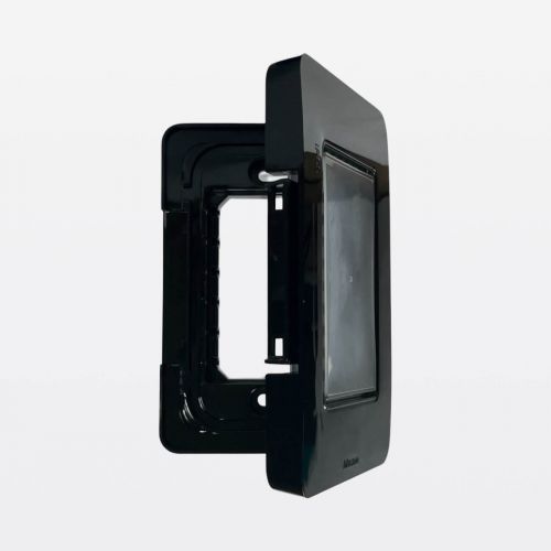 Placa Estanque IP55 3 M�dulos Preta Matix Go Bticino Legrand 28603B