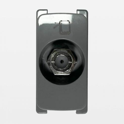 Tomada Antena TV Tipo F 1M Zeffia Cinza Legrand 680157CZ