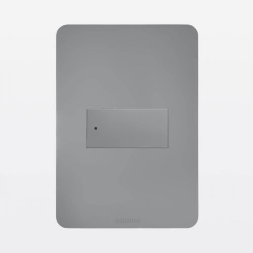 Conjunto 4x2 Interruptor Simples Com Placa e Suporte MatixGo Bticino Legrand