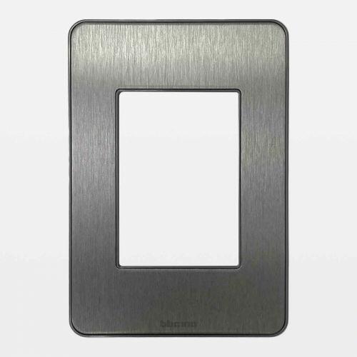 Conjunto 4x2 Interruptor Paralelo Alum�nio Matix Go Bticino Legrand