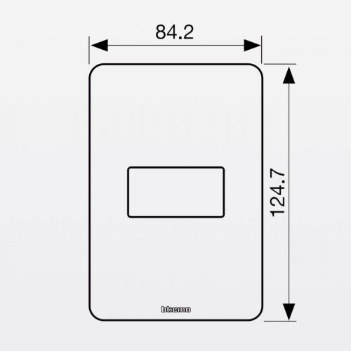 Conjunto Tomada USB Tipo C+C 15w 4x2 MatixGo Bticino Legrand