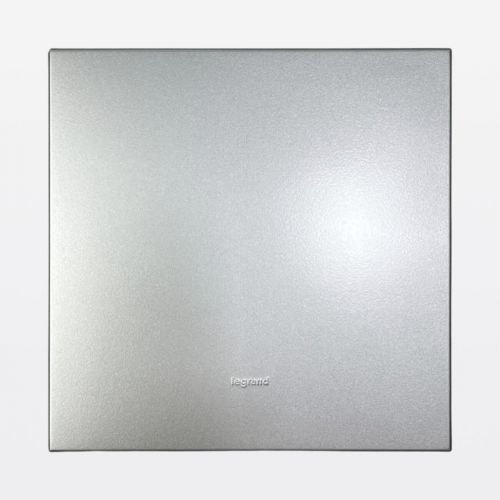 Placa Cega 4x4 Arteor Soft Alum�nio Legrand 571400B