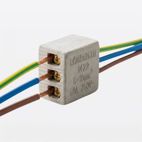 Kit Instala��o El�trica p/ Chuveiro Pial Plus+ c/ Sa�da de Fio + Conector Porcelana 50A Legrand
