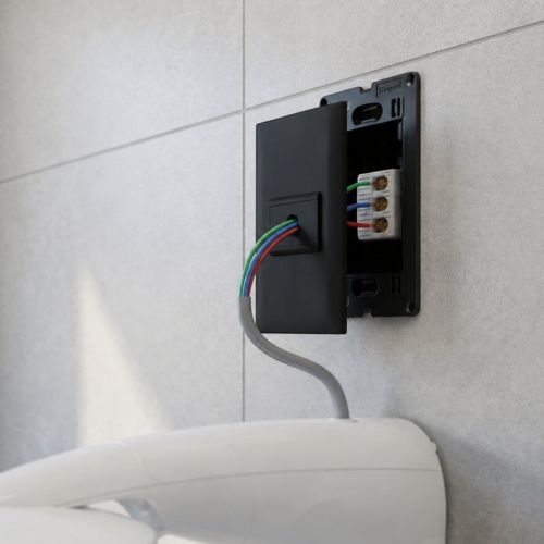 Kit Instala��o El�trica p/ Chuveiro Pial Plus+ c/ Sa�da de Fio + Conector Porcelana 50A Legrand