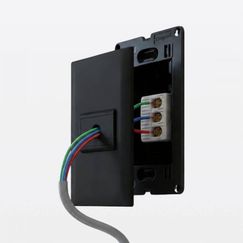 Kit Instalação Elétrica p/ Chuveiro Pial Plus+ c/ Saída de Fio + Conector Porcelana 50A Legrand