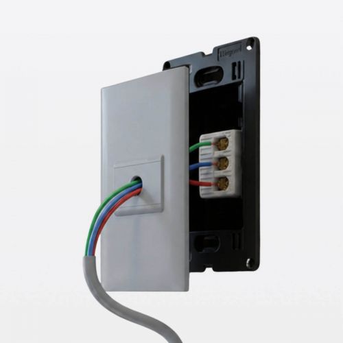Kit Instalação Elétrica p/ Chuveiro Pial Plus+ c/ Saída de Fio + Conector Porcelana 50A Legrand
