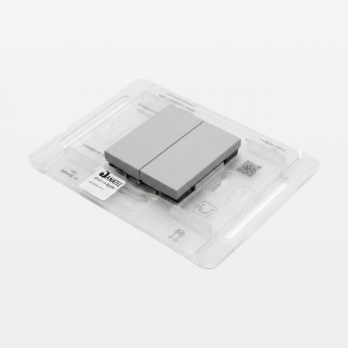 Comando Remoto Luz Conectado 2M 2 Circuitos Cinza Matix GO JG4003CWDG