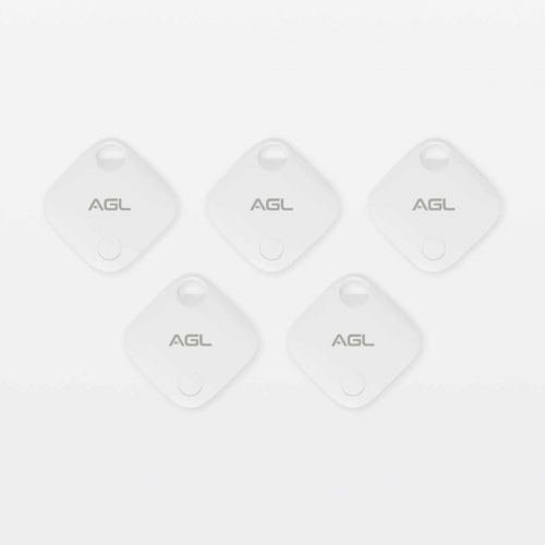 Kit Tag Rastreador Smart p/ iPhone Localizador Mala Pet Carro Moto Apple iOS Find My 5 Unidades AGL