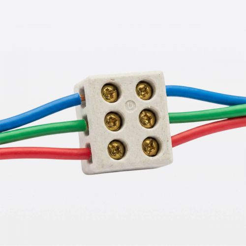 Kit Instala��o El�trica p/ Chuveiro Arteor Sa�da de Fio + Conector 50A Branco Legrand