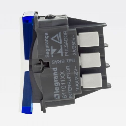 Kit Interruptor para Embutir em M�veis Pial Plus+ c/ Interruptor Simples + Interruptor Paralelo