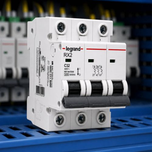 Minidisjuntor RX2 Tripolar 32A 3kA Curva C Legrand RXD32C33