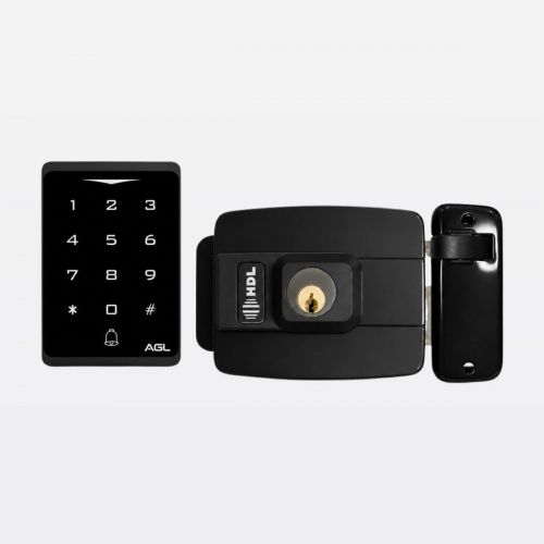 Kit Fechadura El�trica C-90 Compacta c/ Controle de Acesso CA1000 Touch Gerenciador Izzy Access Wi-Fi HDL