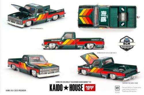 Comprar MINI GT 1:64 Kaido House Chevrolet Silverado Green #226