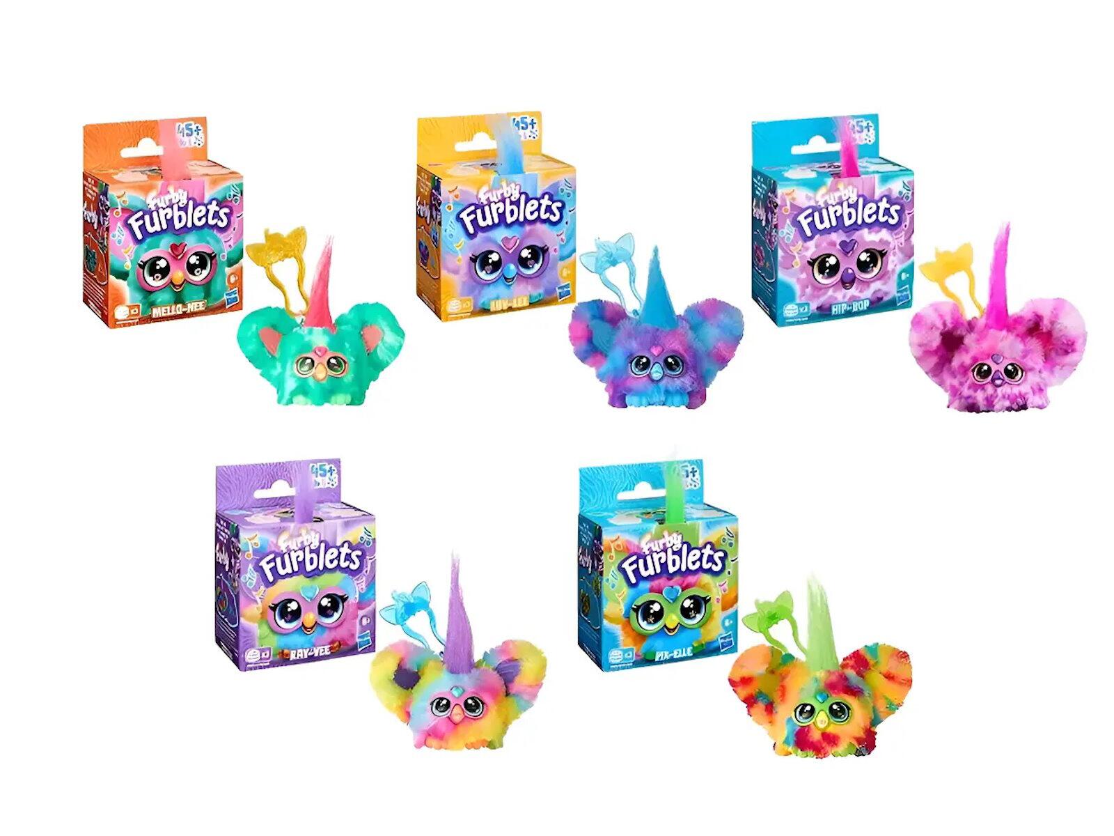 Furby Furblets Pelúcia Interativa Modelos Sortidos Hasbro - R$129,99