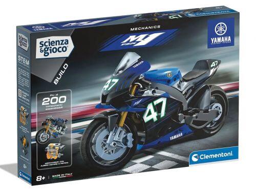 Moto Yamaha YZR-M1 Para Montar Mechanics Com 200 Peças