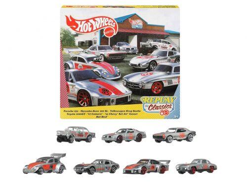 Hot Wheels Replay Pack 7 The Classics 80 Anos 1:64 Mattel - R$199,99