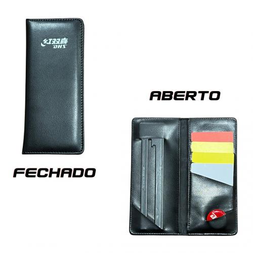 Kit de Arbitragem com Carteira em Couro - DHS