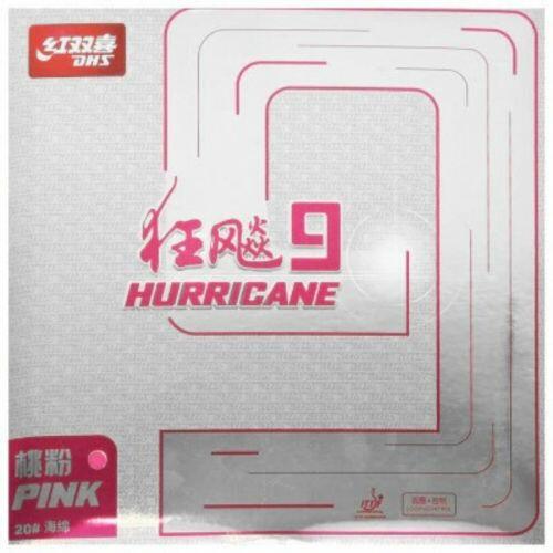 Borracha Hurricane 9 Pink(Rosa) 2.2mm - DHS