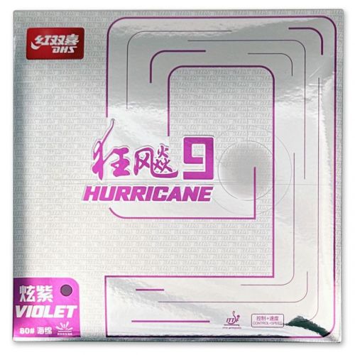 Borracha Hurricane 9 Violet(Violeta) 2.15mm - DHS