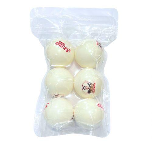 Pack c/ 6 Bolas Comemorativas Golden Slam Ma Long Icon - DHS