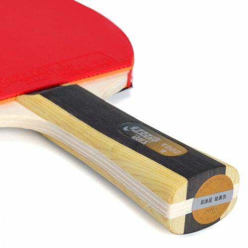 Raquete de Ping Pong Clássica 1002 com Capa - DHS